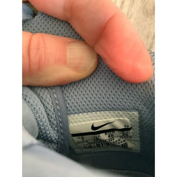 Nike Men's Air Force 1 Mid Have a Nike Day Indigo Fog Blue Sneakers, Size 7 - Picture 8 of 10